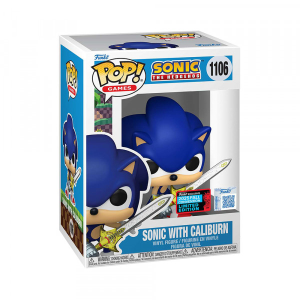 Funko POP! Games Sonic the Hedgehog: Sonic with Caliburn (1106)